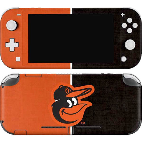 MLB Baltimore Orioles Split Nintendo Switch Lite Skin